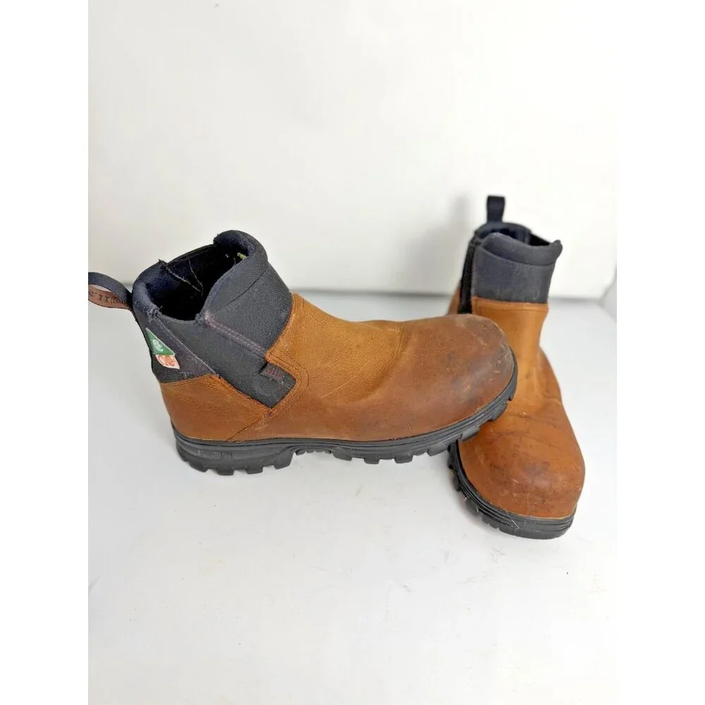 511 Tactical Slip On Boots Size Size12 Brown Waterproof - Picture 2 of 11